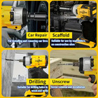 Compatible Dewalt 20v Max Battery 1 2 In  Cordless Impact Wrench  tool Only