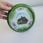 Victorian Old Burnham Tavern Machias Maine Me China Porcelain Trinket Tray Antiq