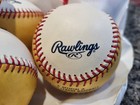 2009 Official Rawlings Mlb Homerun Derby Gold Baseball