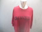 Oneill Size M Mens Red Cotton Blend Short Sleeve Crew Neck Activewear Tshirt 480