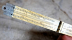 Antique Stanley No  92 1 2 Ruler 4 Fold 1 Foot  Ivory  German Silver  Trim