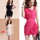 Summer Women Slim Sleeveless Mini Dress Cocktail Party Evening Bodycon Dress Us