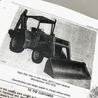 Parts Manual Fits John Deere Jd 310 Loader Backhoe Tractor  Catalog Book