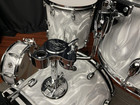 Gretsch White Satin Flame Catalina Club Jazz 12  14  18 And Snare Ct1-j484-wsf