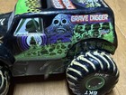 Grave Digger Truck Monster Jam Series Ceramic Bank 8    Long Hot Wheels Vtg Htf
