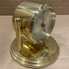 Vintage Chelsea Solid Brass    dartmouth    Desk Clock