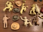 Vintage Marx Farm Playset Figures   People Animals  39 Piece Lot  B10