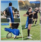 Himal Outdoors Lacrosse Stick Bag With 2 Sticks Holder- Oxford Lacrosse Bag Blue