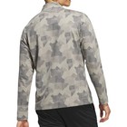Adidas Men s Golf Go-to Printed 1 4-zip Pullover   Large Putty Beige