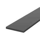 Black Rubber Strip Smooth 3 Feet X 1 4 Inch Thick X 4  Wide 36  Long Sheet New