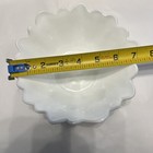 Vintage Mcm Lily Pons Milk Glass Sunflower Bowls By Indiana Glass 7 1 8 In 