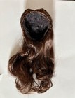 Disney Belle Wig Brown Wavy Hair American Girl Doll Custom Replacement