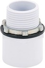 Eastman Aluminum Water Heater Drain Pan With Pvc 20 In  X 22 In   Silver 
