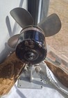 Dash Mount 9 5  Fan Car Truck Tractor Boat Made In Usa 4blade 12dc 600-7 Vintage