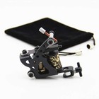 Starter Coil Tattoo Machine Gun Steel Liner Shader 10 Wraps Coils Tattoo Kit    