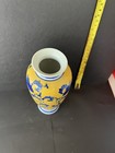 Chinese Asian Antique Porcelain Blue Yellow