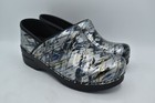 Dansko Professional Womens Eu 40 Us 9 5-10 Patent Leather Crisscross Clogs Shoes