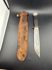 Vintage 7  Marbles Fixed Blade Hunting Knife With Original Sheath