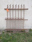 Antique Victorian Iron Gate Window Garden Fence Architectural Salvage Door  312