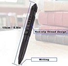 2 Pack Military Tactical Pen Set With 6 Black Ballpoint Refills For Writing 