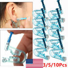 Disposable 10pcs Ear Piercing Pierce Gun Stud Tool Earring Kit Piercer Studs Usa