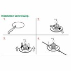 3w 6w 9w 12w 15w 18w 24w Led Recessed Ceiling Panel Down Light Ultra Thin Round