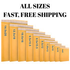 All Sizes 1-500 Kraft Bubble Mailers Padded Envelopes Shipping Mailing Bags
