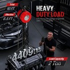 2 Ton Hand Chain Hoist 4400 Lbs Manual Chain Fall 10ft Lift Heavy Duty 2 Hooks