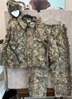 Cabela s Scentlok Mens Leaf Camouflage Hunting Jacket Pants Hat Set Size Large