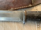 Wwii Cattaraugus 225q Quartermaster Knife With Original Leather Sheath Ww2