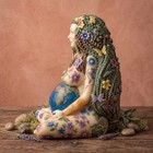 Mother Earth Mold For Making Altar Candles  Floral Soap  Gaia Silicone Mould