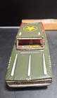 Vintage Nomura Us Army Lincoln Continental Tin Friction Car 8  Japan Toy
