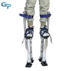New Silver Aluminum Alloy Stilts 18  - 30  High Quality Drywall Stilts Tool