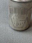 Antique Imperial 19th Century Russian 84 Silver Hand Engraved Jewish Kiddush Cup
