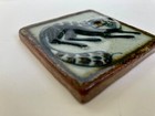 Vtg  Tonala Mexico Folk Art Pottery 2 5  Tile  Nagual In Style Of Jorge Wilmot