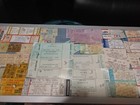 Over 70 Vintage Concert And Sporting Event Ticket Stubs