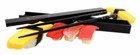 Black Dragonfly Tombo Design Lacquered Chopstick Set With Travel Storage Case