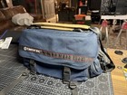 Tamrac Vintage Camera Bag Carrying Case 1980s  Navy Blue  Made In Usa