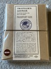 Traveler s Company Notebook Passport Size Brown   Partner Shop Refill New