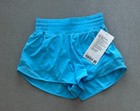 Lululemon Nwt Hotty Hot High-rise Short 2 5  Size 2 New Kayak Blue