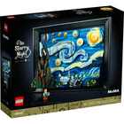 Lego Ideas Vincent Van Gogh The Starry Night - 3d Puzzle Building Set For Adults