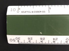 K e Keuffel   Esser 1410w Drafting Ruler 6 75  Made Usa Vintage