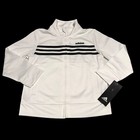 Adidas Little Boys Full Zip Track Jacket   Pants Outfit Set Sz 4-6 Black  White