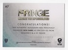 Seth Gabel As Lincoln Lee Fringe Seasons 3   4 Autograph Card Auto  a7