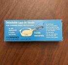 Vintage Corning Ware Petite Pan P-41-hg Detachable Lock-on Black Handle   Box 6   