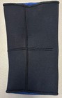 New One Matman Wrestling Knee Pad  Black Reversing To Royal Blue  Adult Small