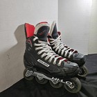 Bauer Xr300 Vapor Inline Hockey Youth Skates Hi-lo Chassis Size 3r Shoe 4 Eu 36