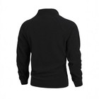 Slim-fit Stand Collar Long Sleeve Fleece Jumper For Men