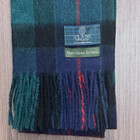 Clans Scotland Lambswool Scarf Morrison Green Tartan Plaid Wool