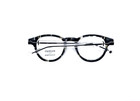 Balmain Bl 1078 03 Havana Clear Black New Authentic Eyeglasses Frames 48-21-140